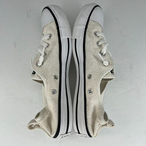 Converse Womens 547239C Ivory Chuck Taylor All Star Shoreline Size 8 Slip Shoes - Picture 6 of 9